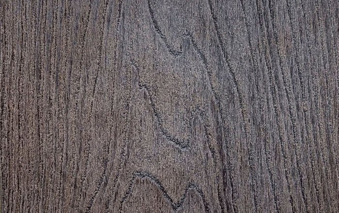 Aged Walnut composite decking board sample