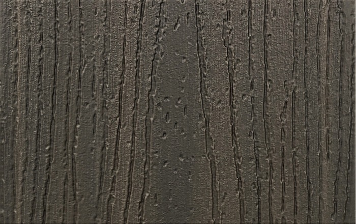 Burnt Walnut composite decking board sample