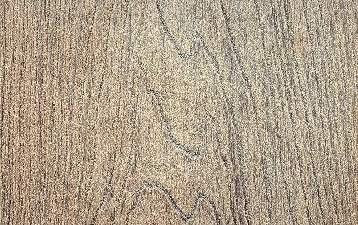 Washed Teak composite decking board sample