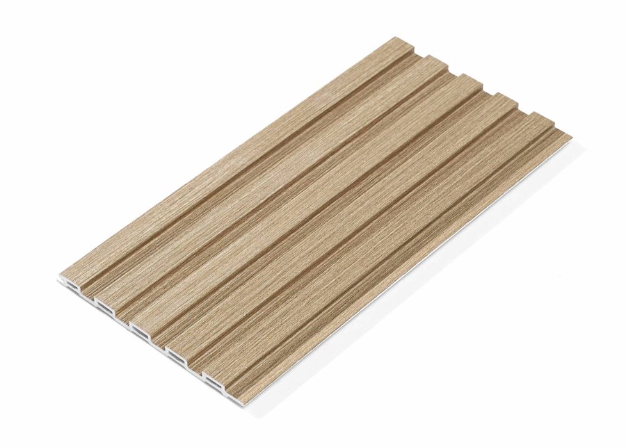 Harmony fluted panel profile in Almond