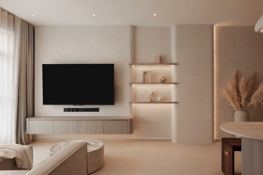 Toffee Oak vinyl flooring at 9A Boon Tiong